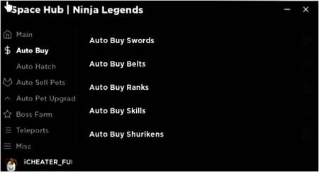 Ninja Legends Roblox Script